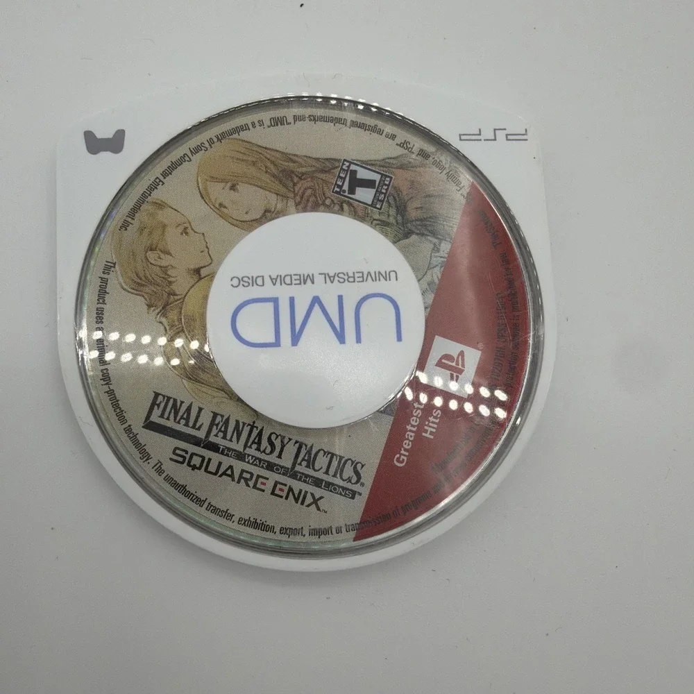 Final Fantasy Tactics‎ The War of The Lions Sony PSP (2007) UMD Only